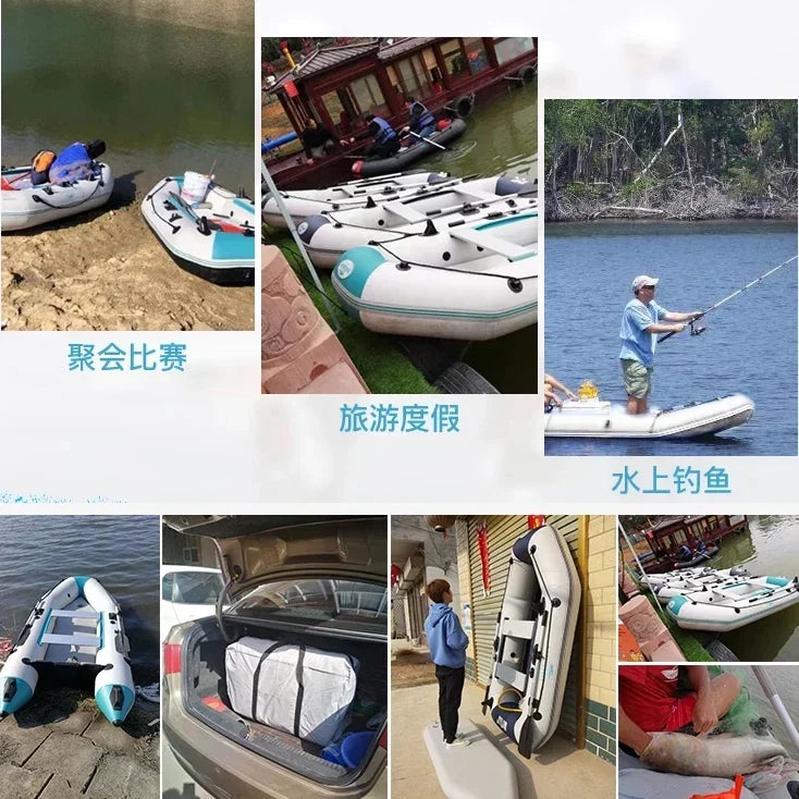 Bateau Gonflable Kayak Moteur Modulable - détail des finitions