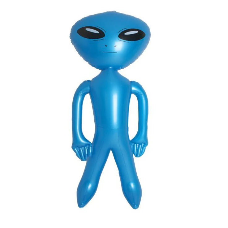 Décoration gonflable extraterrestre prête à l'emploi