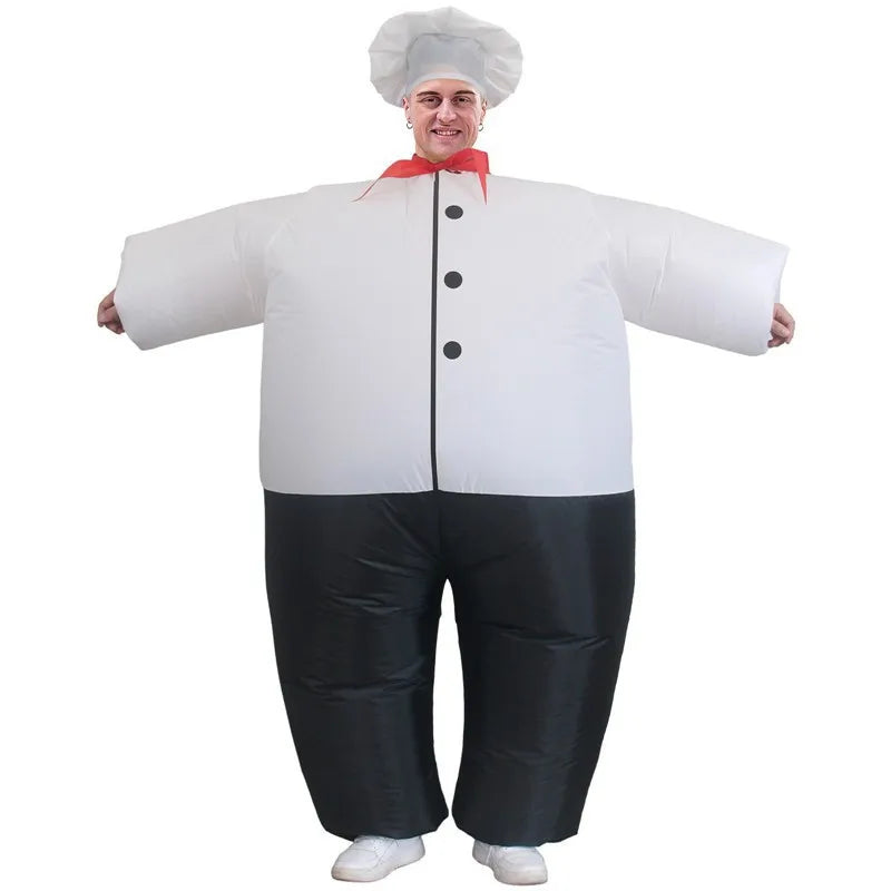 Costume gonflable Extraterrestre vue de profil
