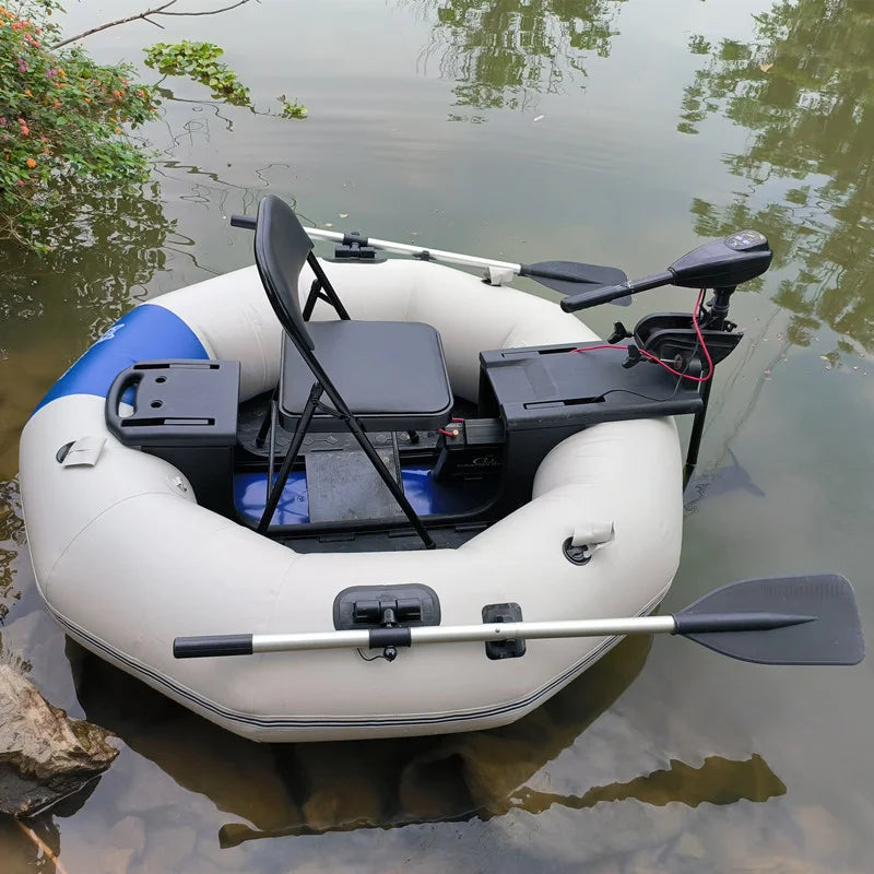 Bateau Gonflable Pêche Rond Pliable - zoom sur le matériau