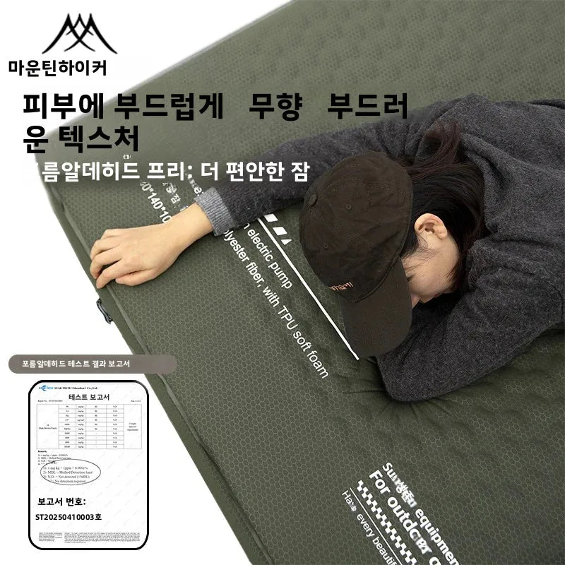 Matelas de camping gonflable version double