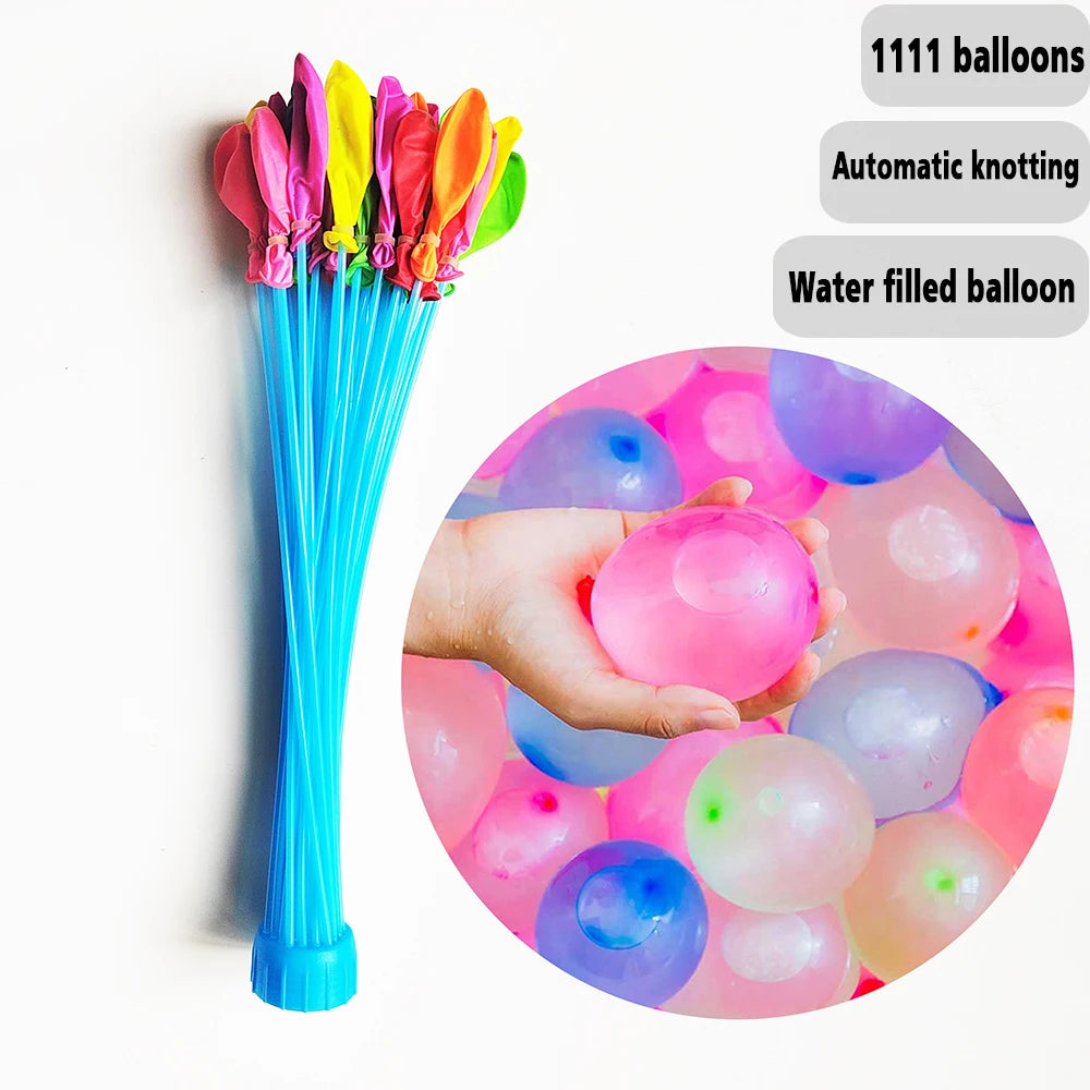 Ballons gonflables d'eau prêts à l'emploi pour une fête