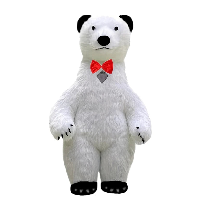 Costume gonflable mascotte prêt à être gonflé