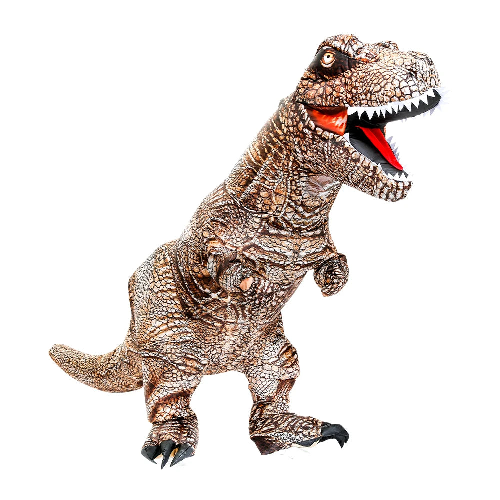 Costume dinosaure gonflable ventilateur inclus