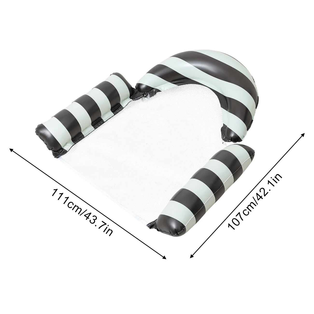Bouée hamac gonflable adulte qualité premium piscine lac