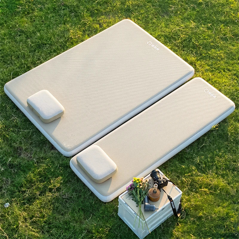 Matelas de camping gonflable compact pliable