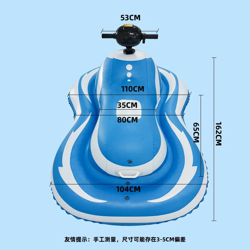 Bateau Gonflable Scooter Aquatique IPX7 détail du moteur