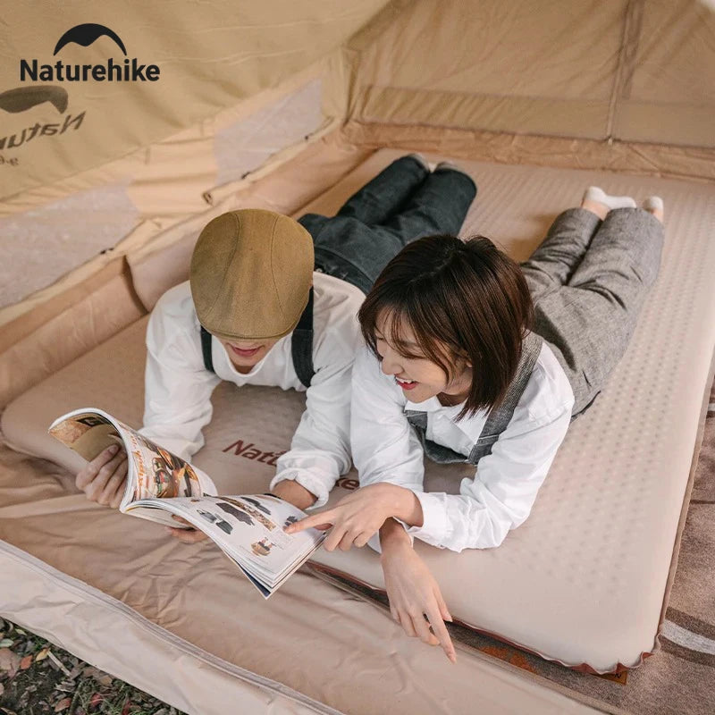 Rangement compact du matelas gonflable élastique