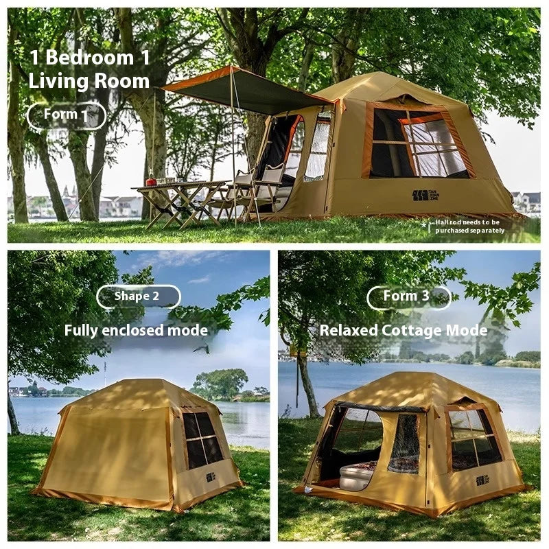 Tente gonflable cabine seule sans poteaux