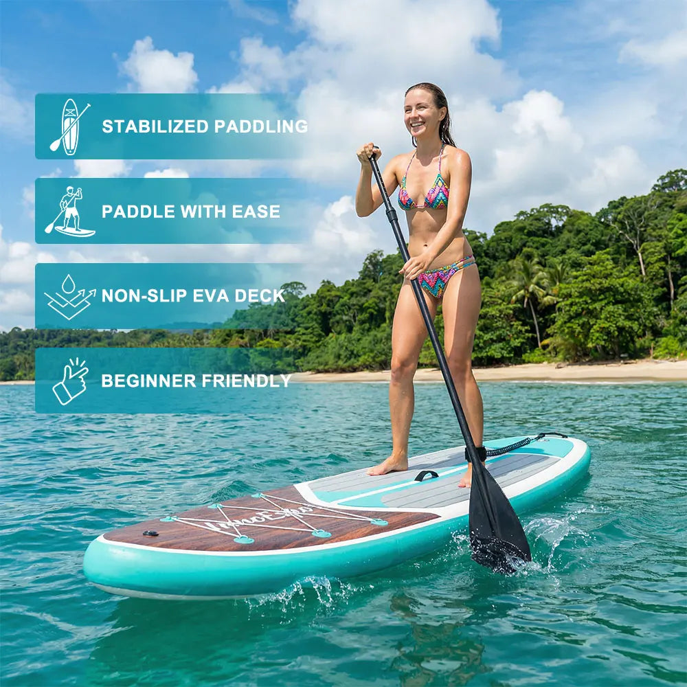 Surface antidérapante du stand up paddle gonflable