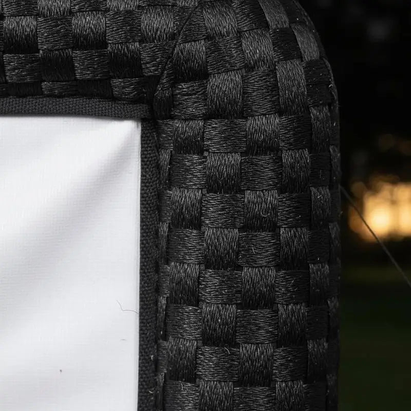 Détail du tissu 600D de l'écran gonflable