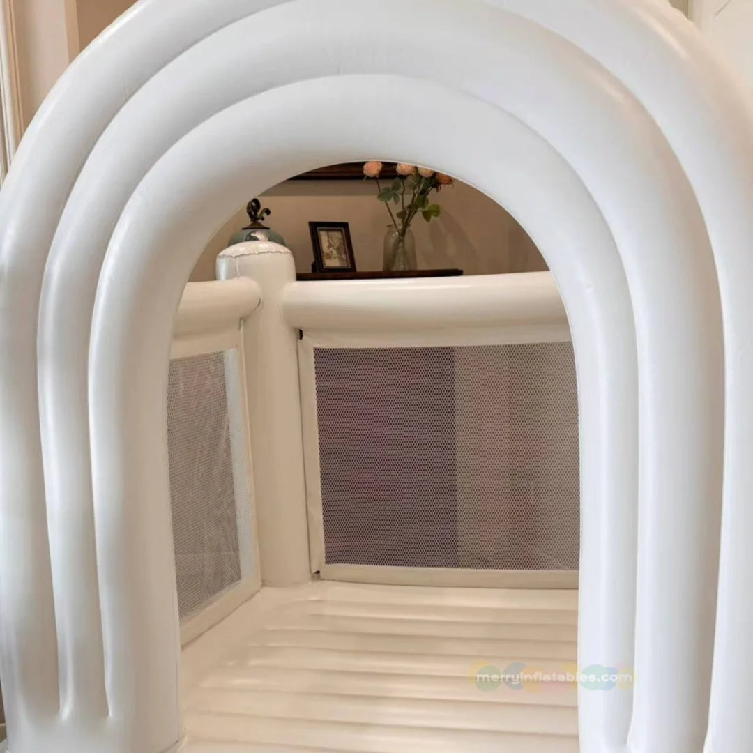 Château gonflable compact 1,4x1,4 m maison de rebond