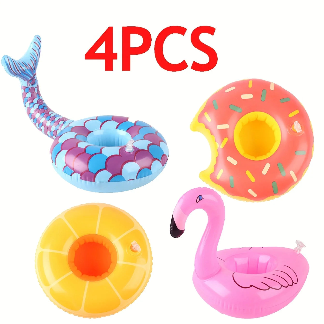 Caddie flottant gonflable canettes verres piscine