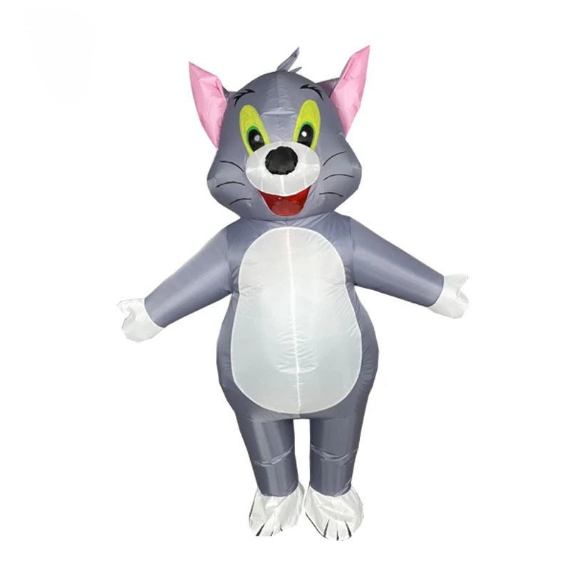 Costume gonflable souris dessin animé fête