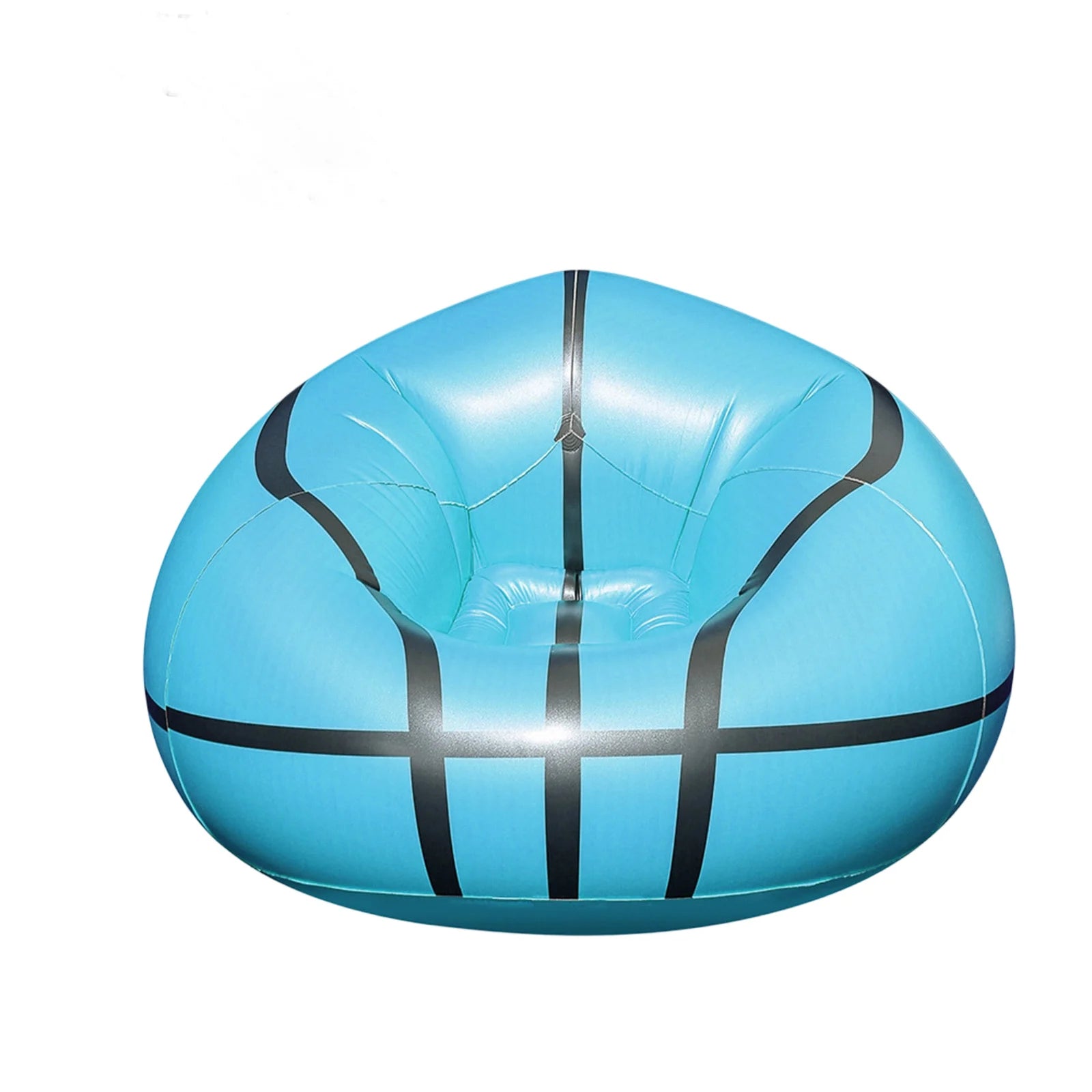 Détail du matériau PVC épais du canapé gonflable