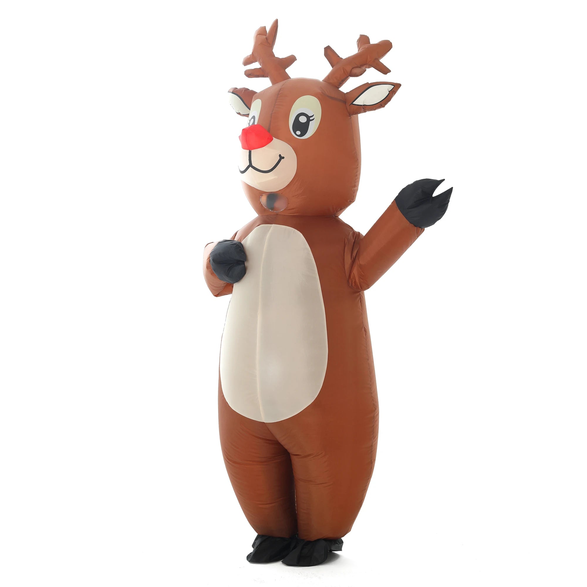 Costume gonflable élan pour fête de Noël