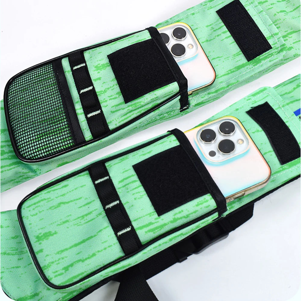 Gilet de sauvetage gonflable porté lors d'une sortie de pêche