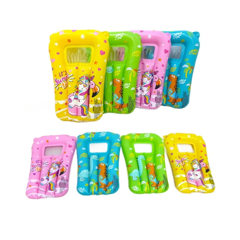 Flotteur gonflable enfant motif cartoon plusieurs couleurs