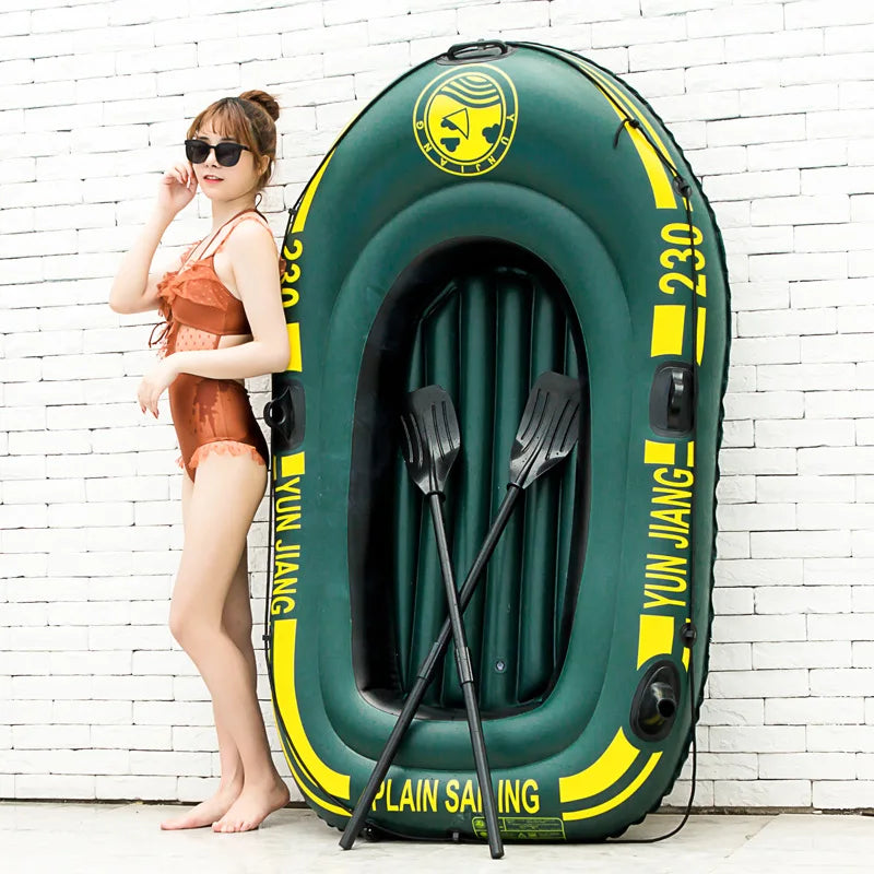 Bateau gonflable caoutchouc coque épaissie