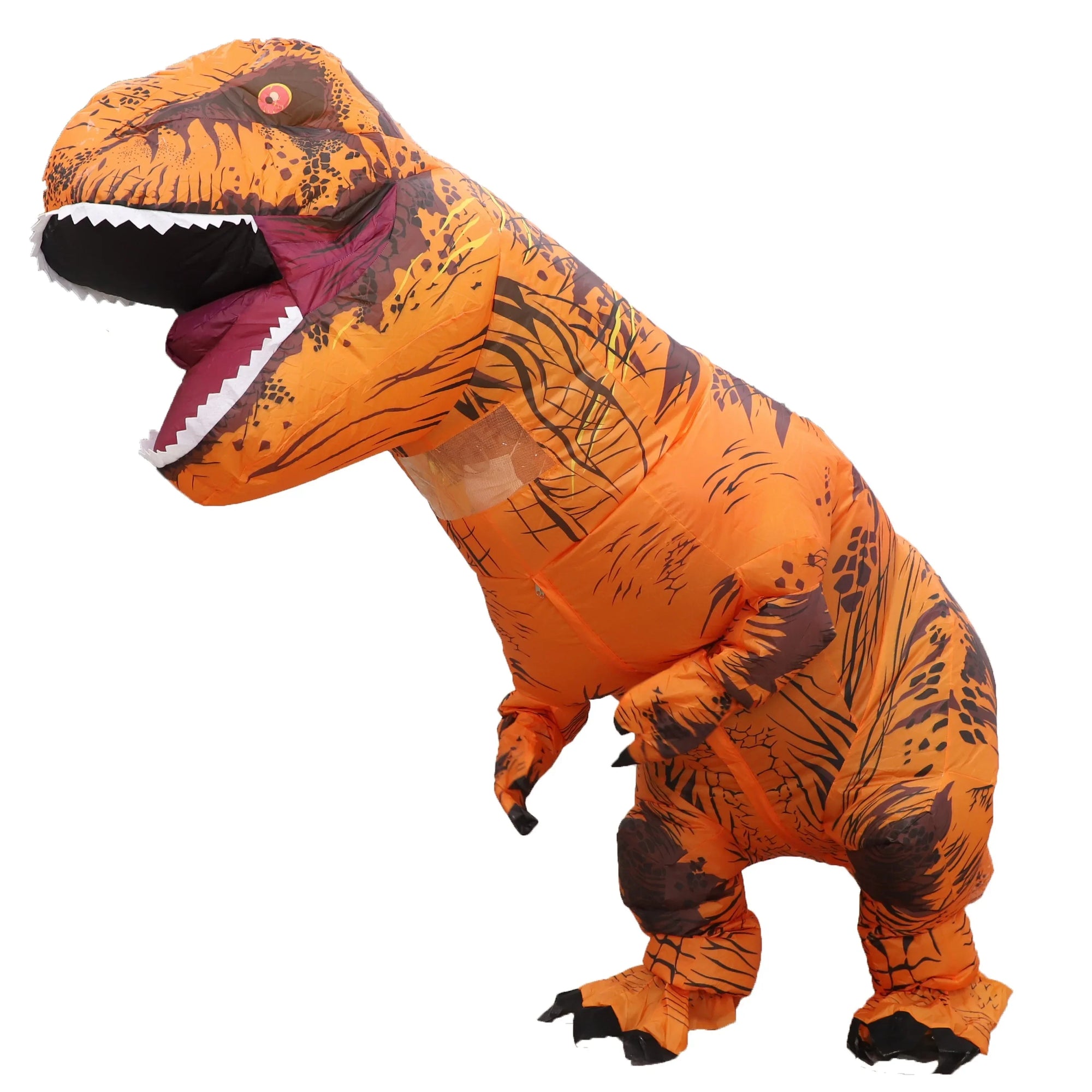 Combinaison gonflable dinosaure T-Rex adulte brun