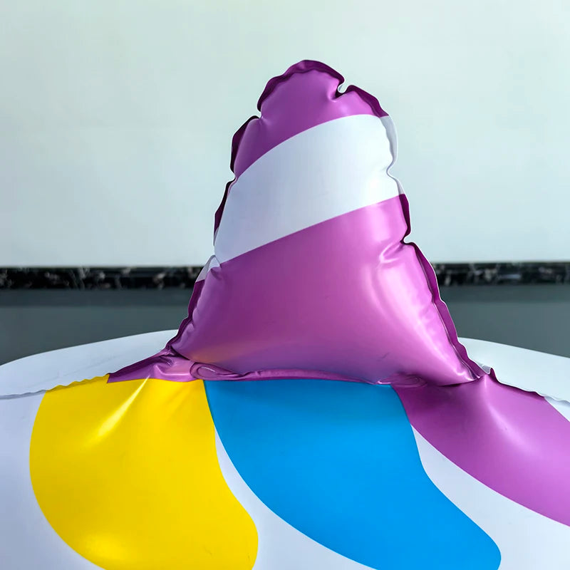 Cible fléchette gonflable en PVC, dimensions 60x96x130 cm