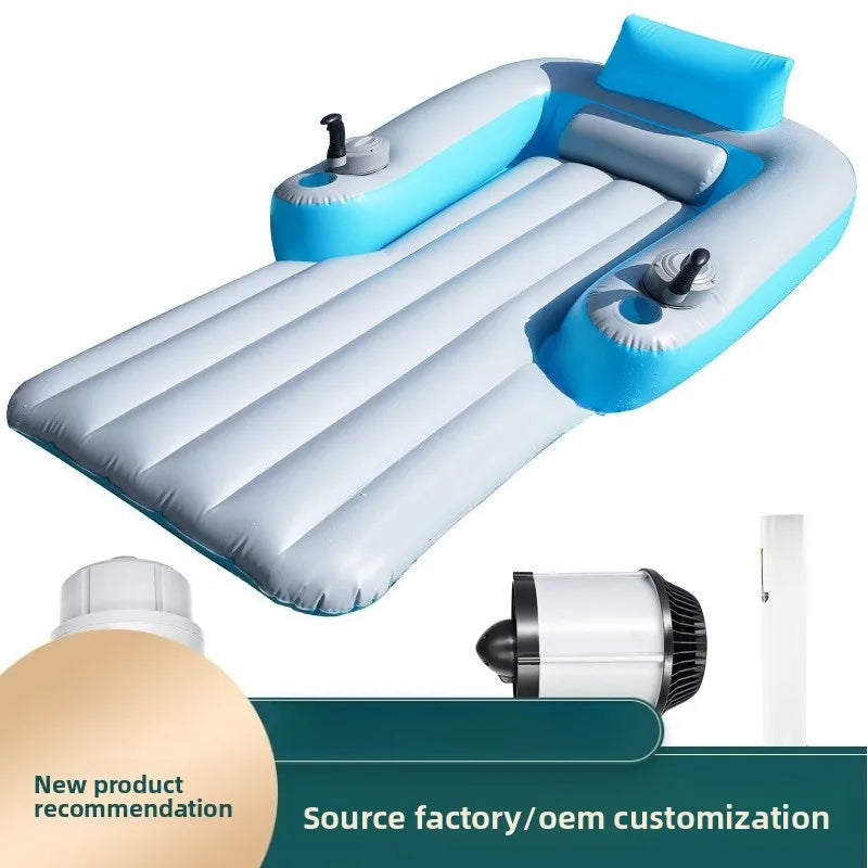 Bouée Gonflable Chaise Longue Électrique - zoom sur le matériau
