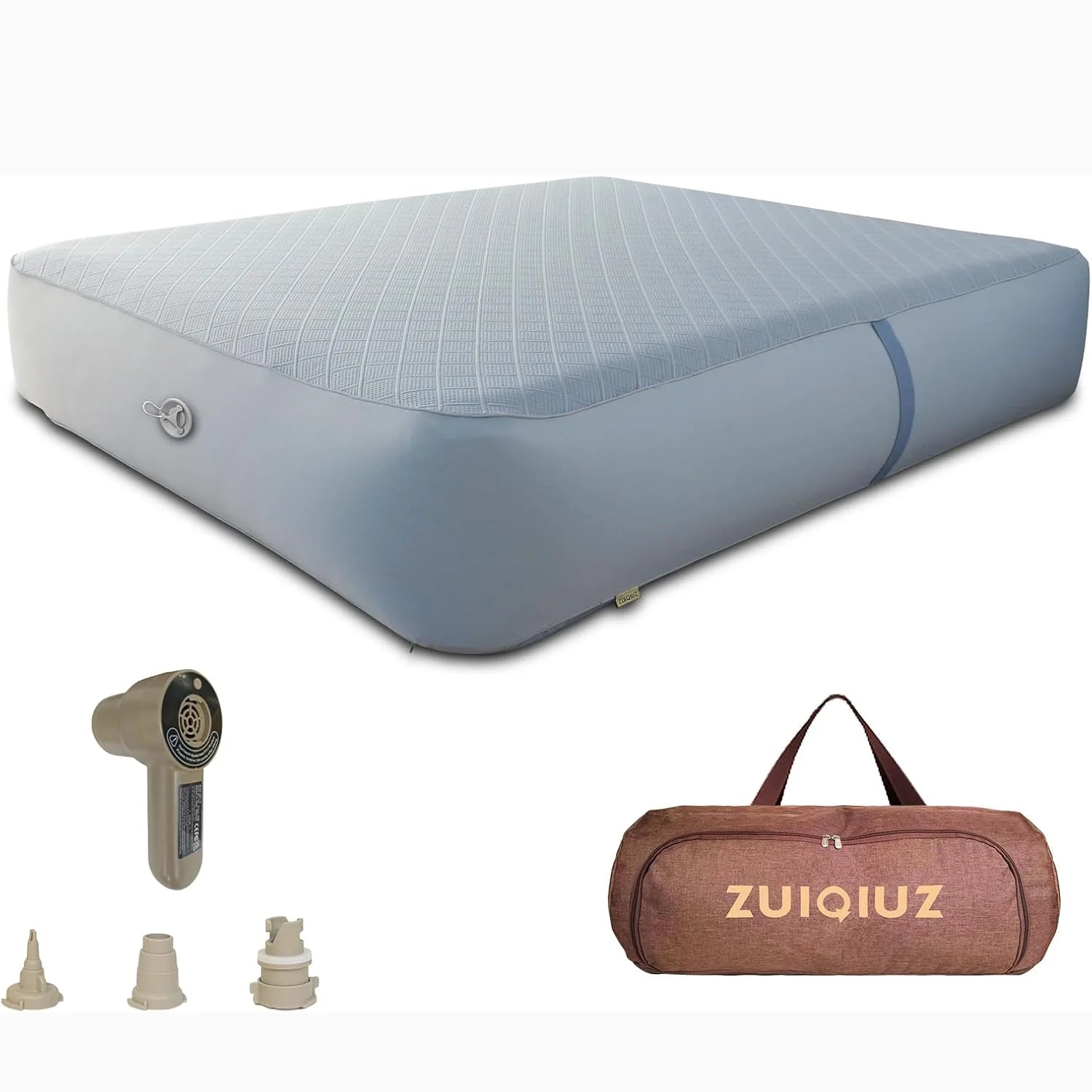 Détail de la structure drop stitch du matelas gonflable