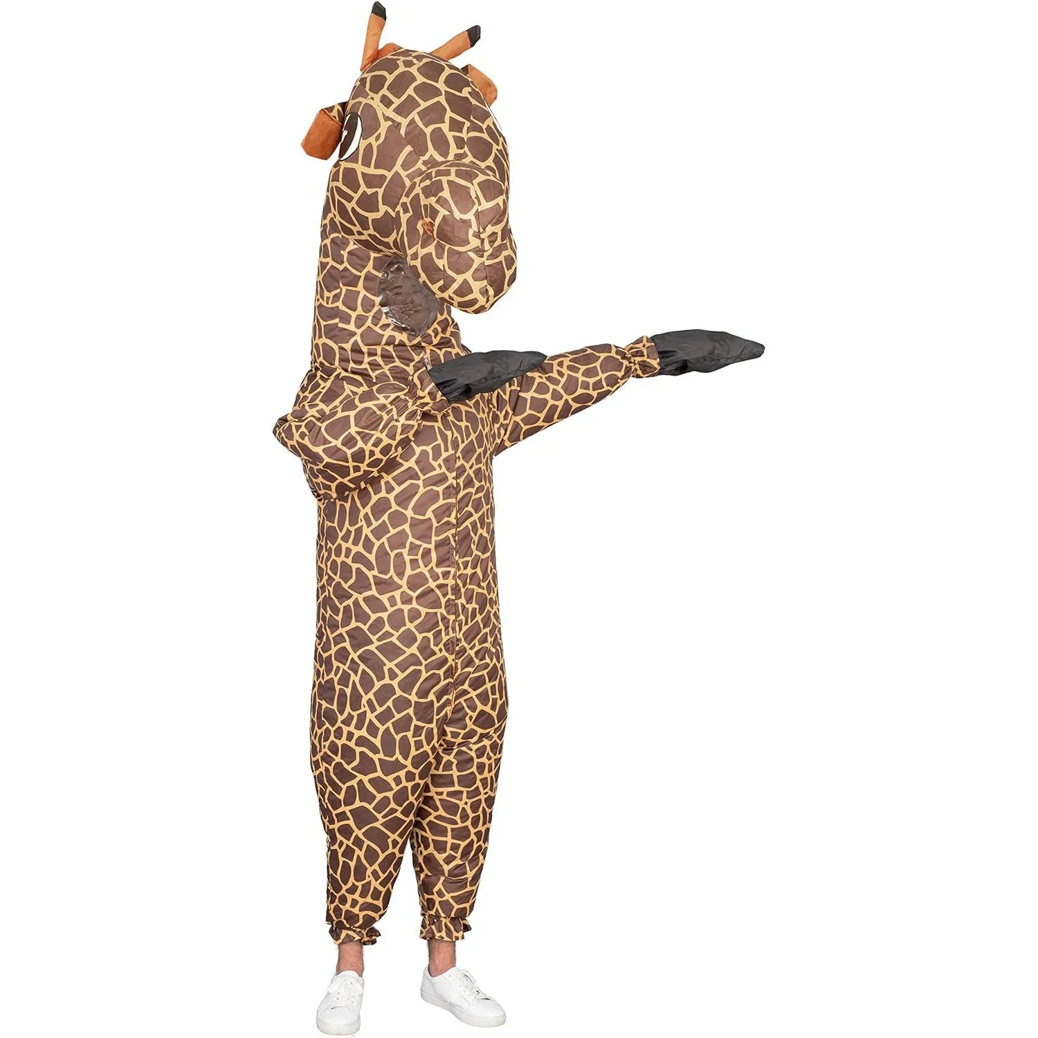 Combinaison gonflable girafe adulte unisexe