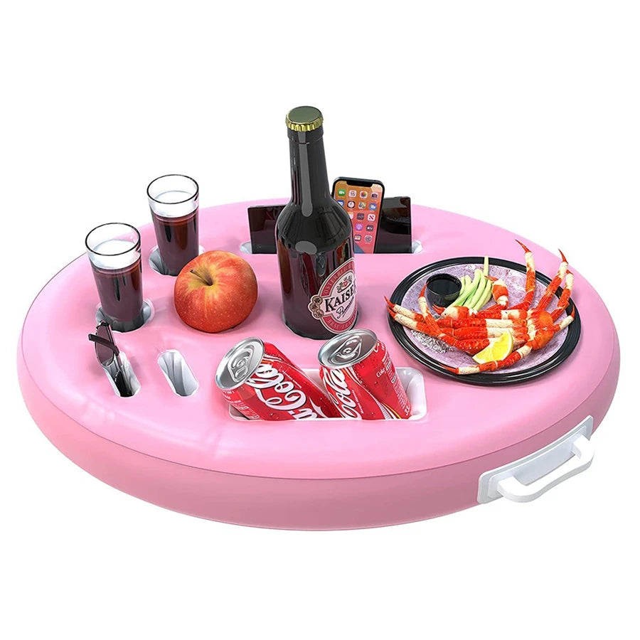 Bac gonflable coloris rose