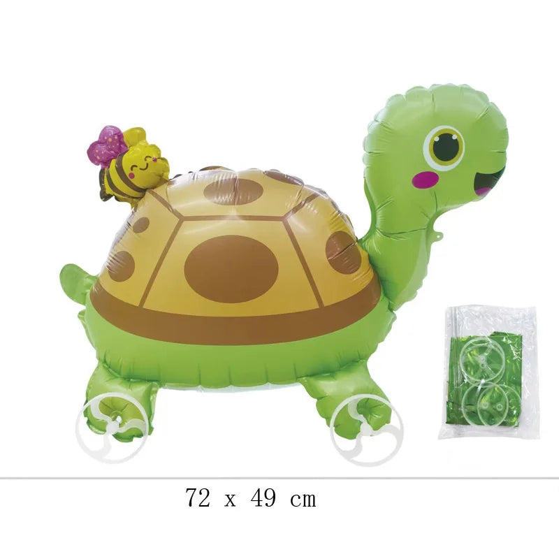 Ballon Gonflable Animal Marchant Roulettes