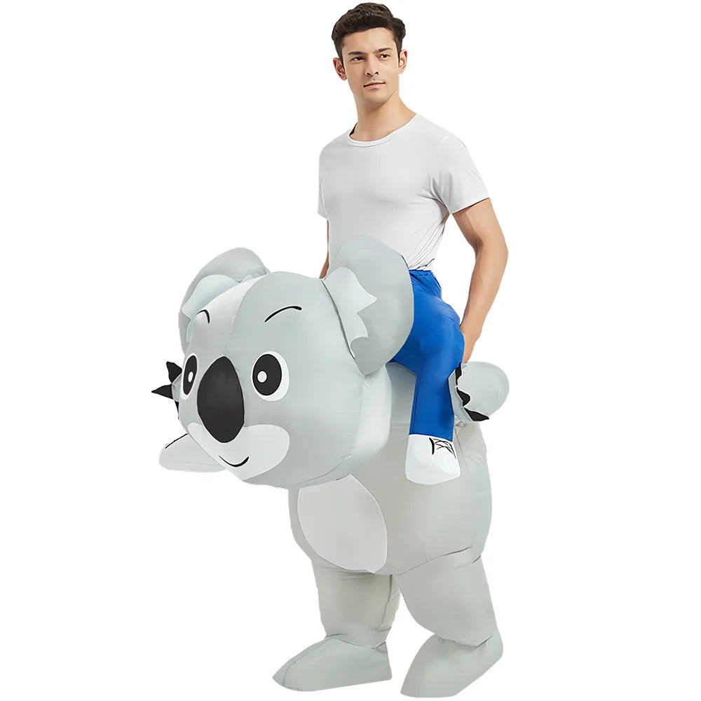 Combinaison gonflable animal koala adulte 150-195 cm