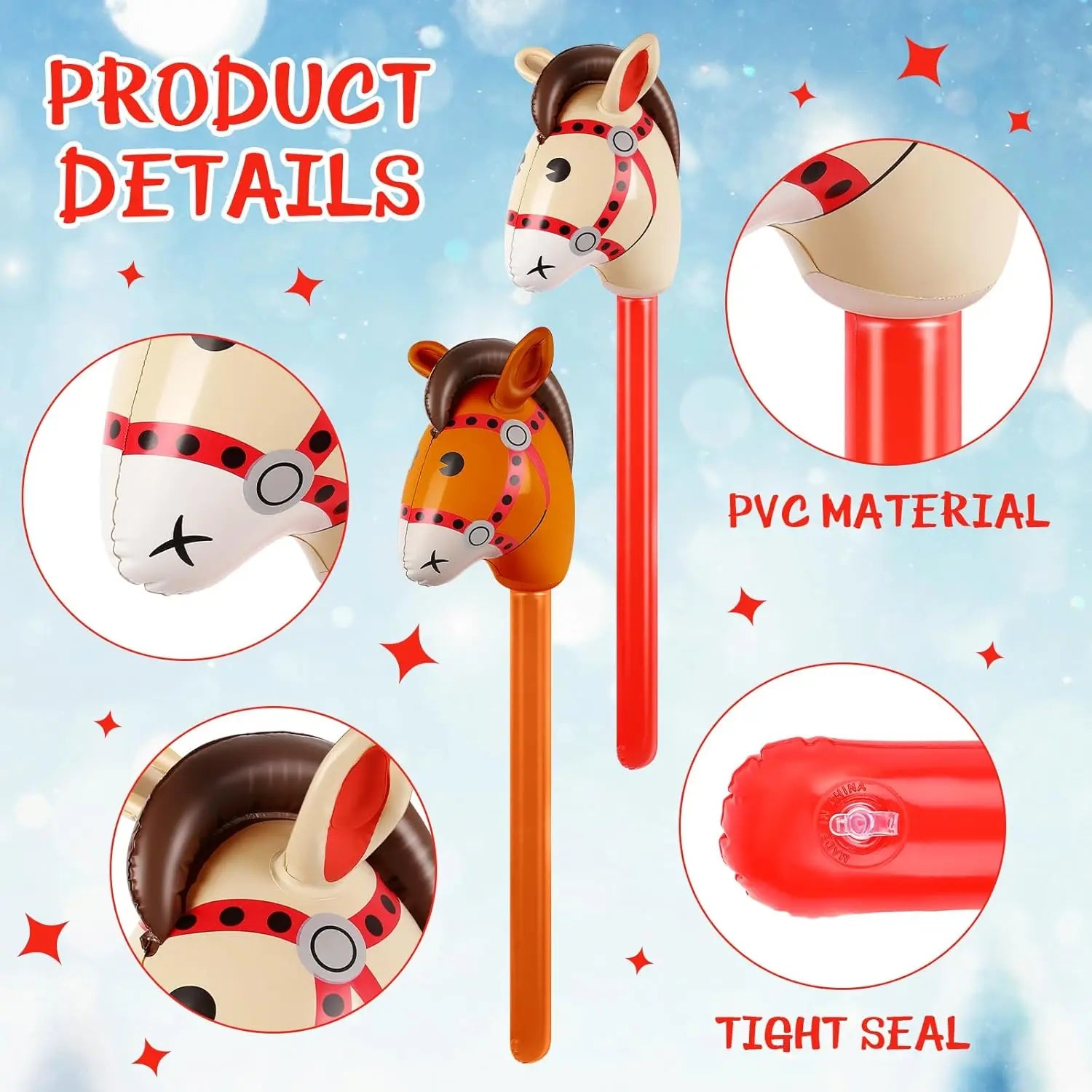 Costume gonflable poney rose pour anniversaire