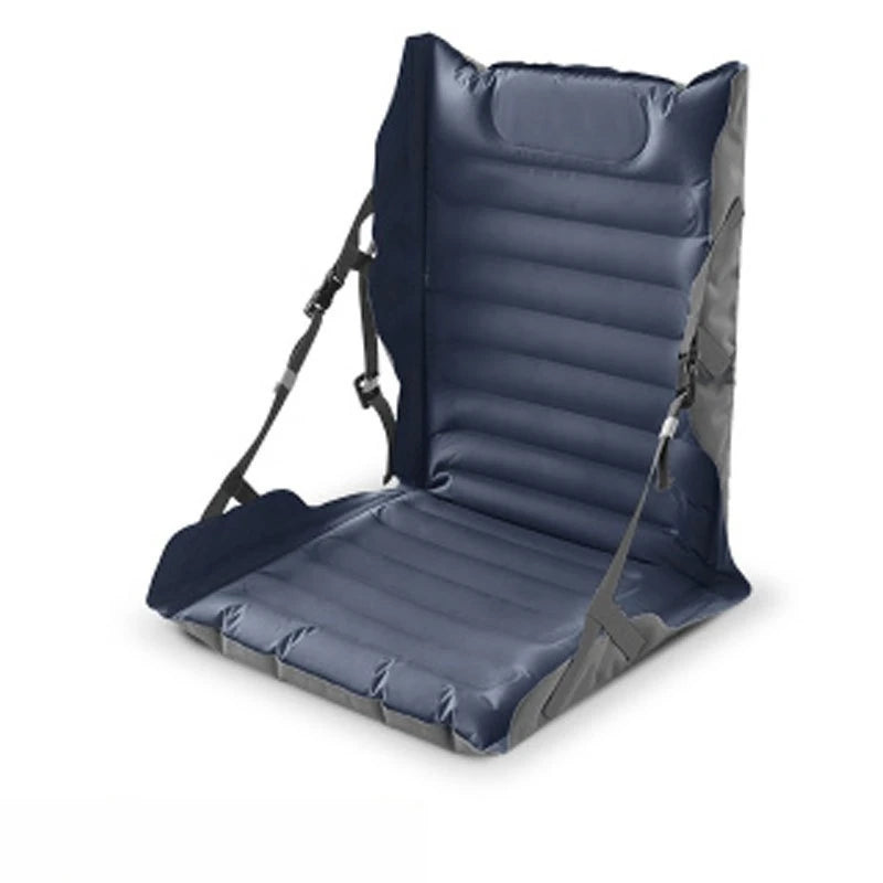 Coussin de siege gonflable coloris gris fonce