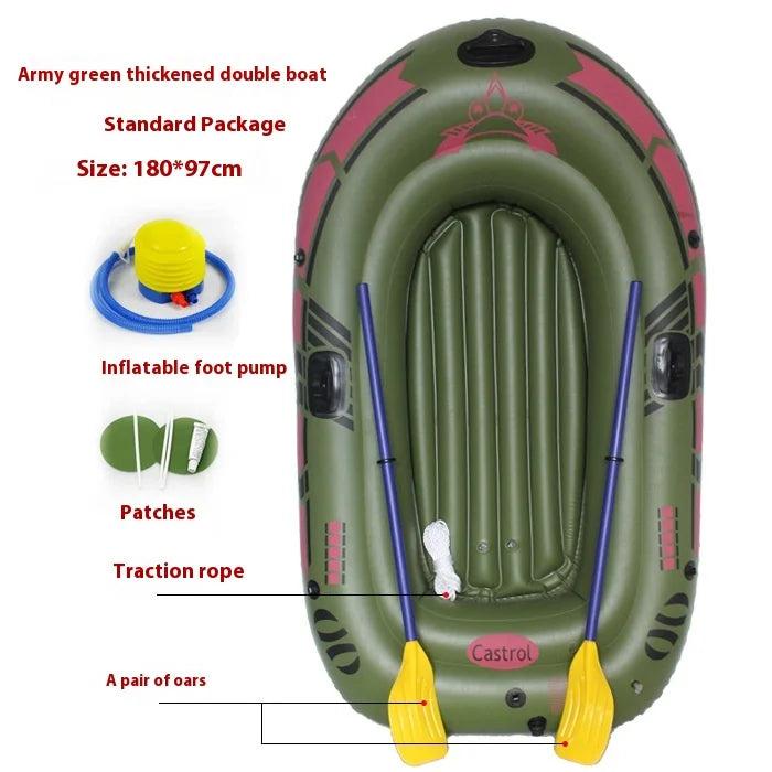 Bateau gonflable caoutchouc dimensions