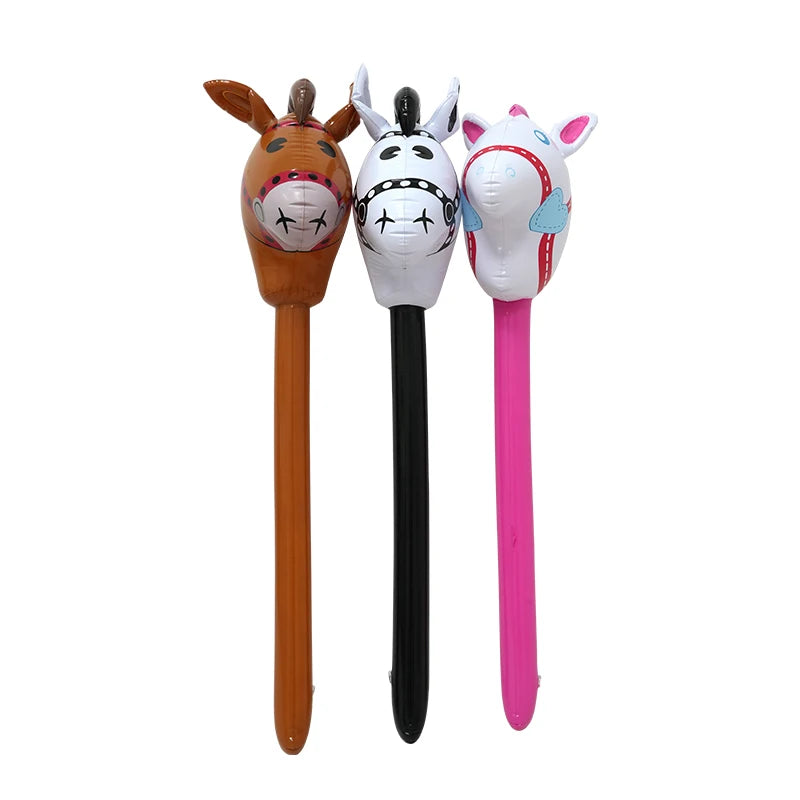 Accessoire gonflable cheval légèreté et transport facile