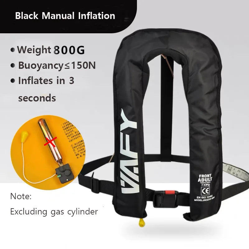 Accessoire Gonflable Gilet Sauvetage Professionnel - vue latérale