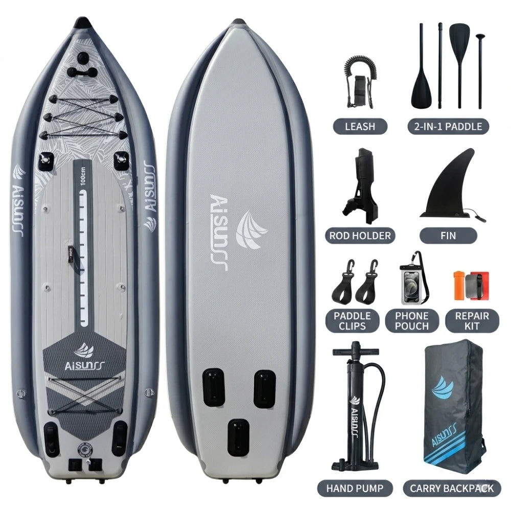 Stand up paddle gonflable pêche stabilité et confort
