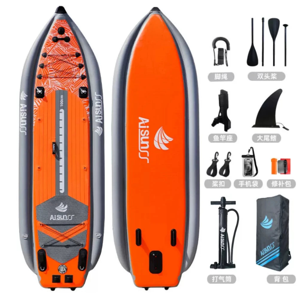 Stand up paddle gonflable pêche accessoires inclus