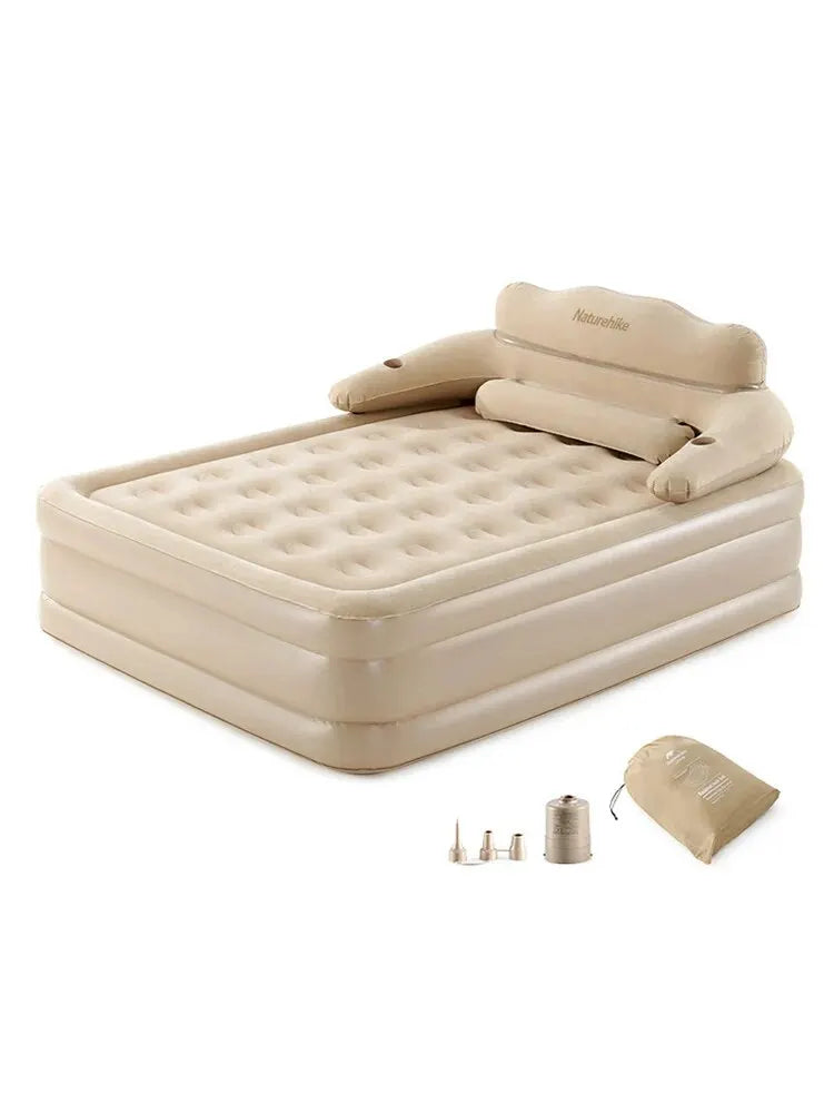 Matelas de Camping Gonflable Dossier - détail de la valve de gonflage