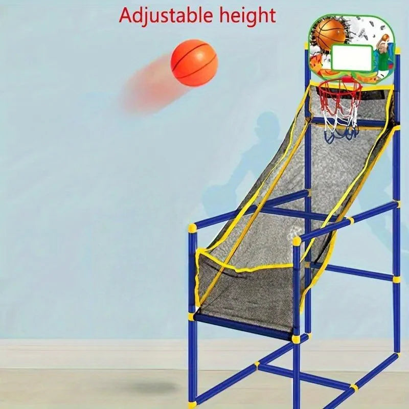 Panier de basket gonflable utilisé en extérieur