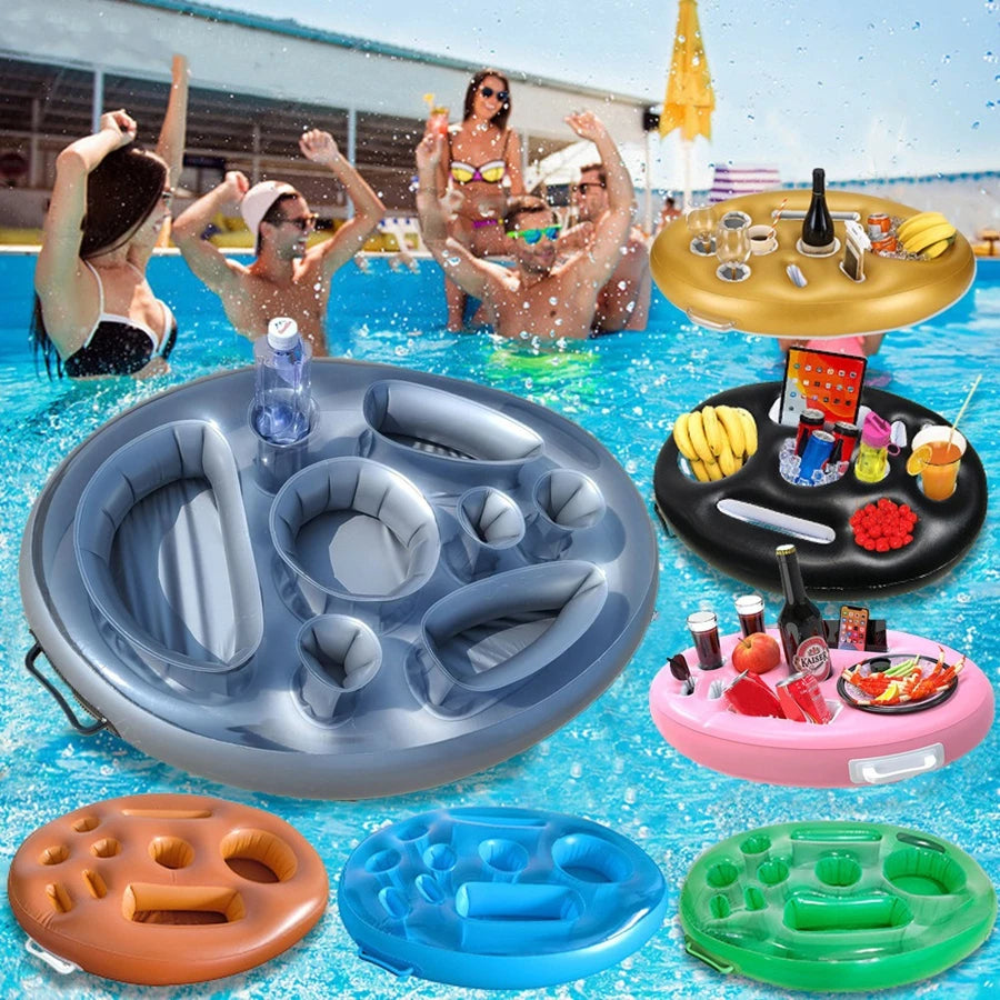 Bouée gonflable bac à glace piscine