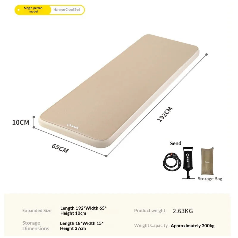 Matelas de camping gonflable compact présentation complète