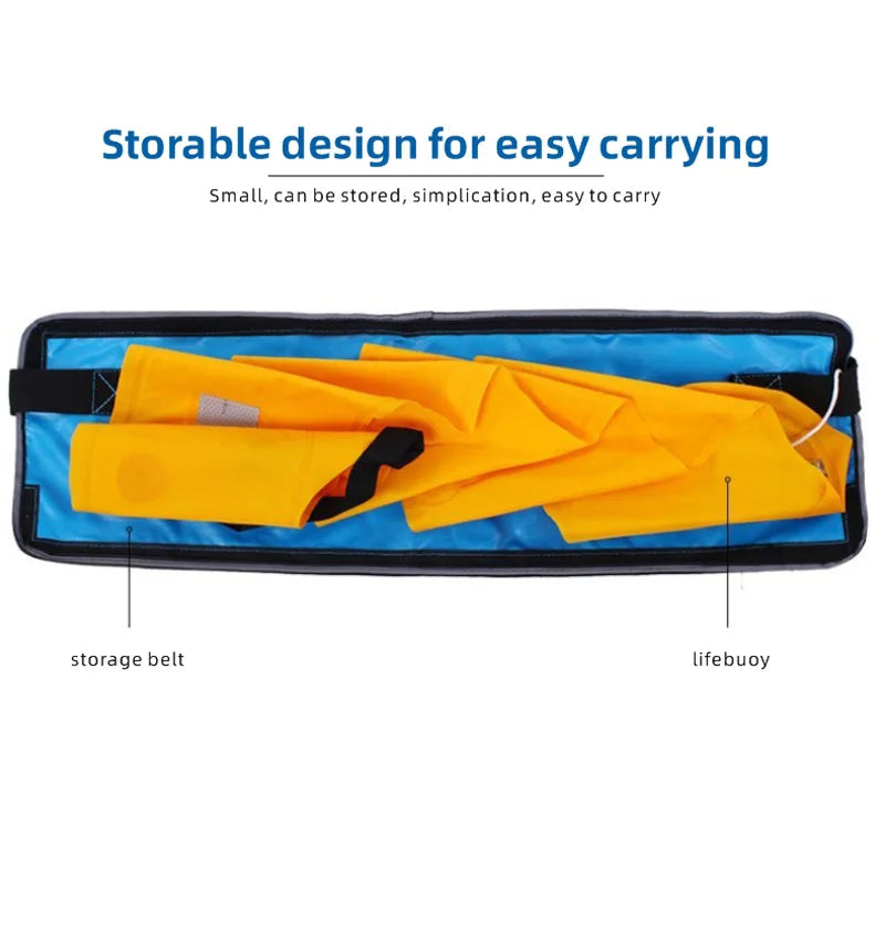 Accessoire Gonflable Ceinture Sauvetage Bateau - vue de dos