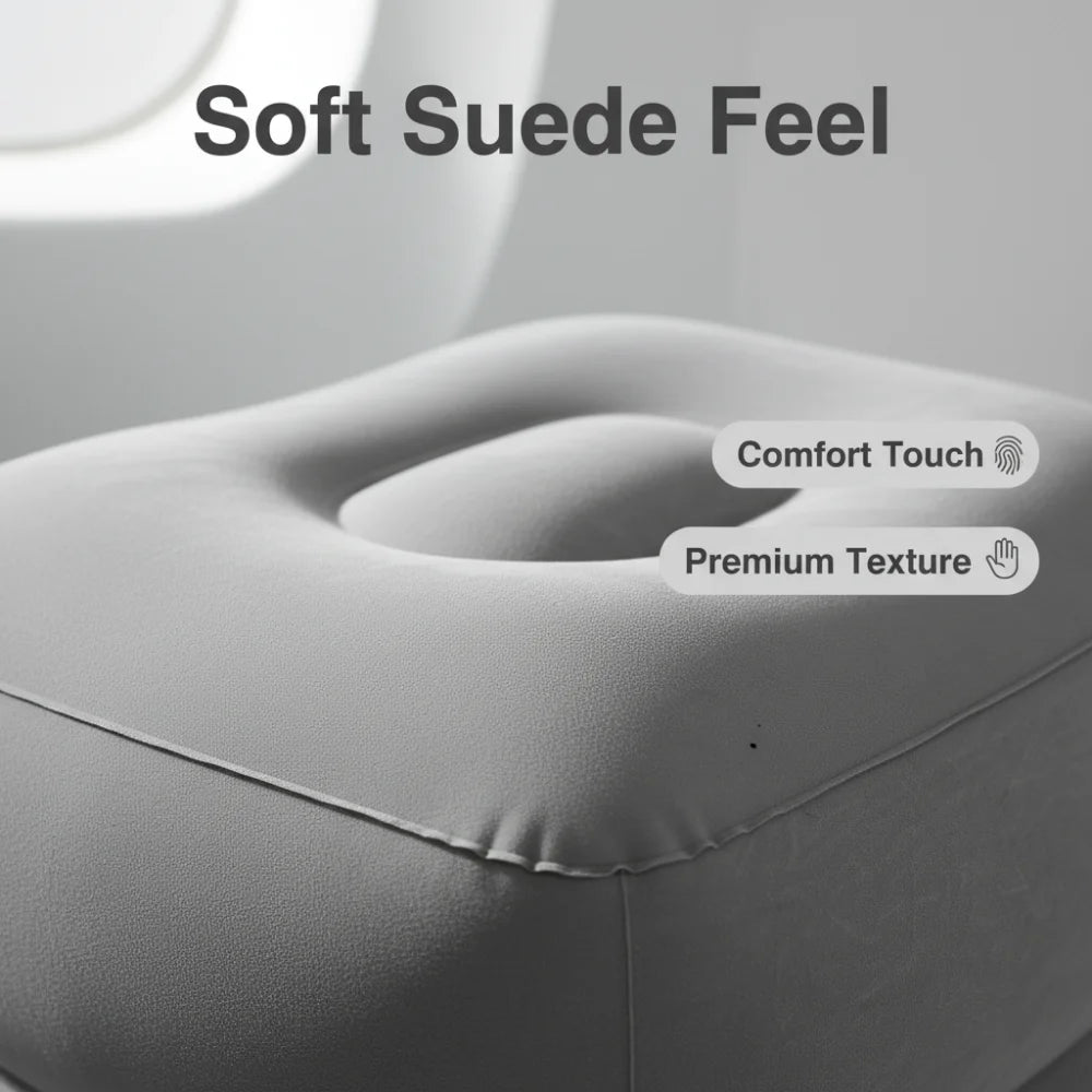 Détail gonflage électrique matelas pneumatique trois couches