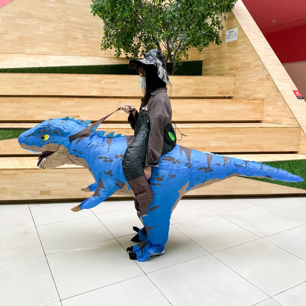 Déguisement dinosaure gonflable fête anniversaire