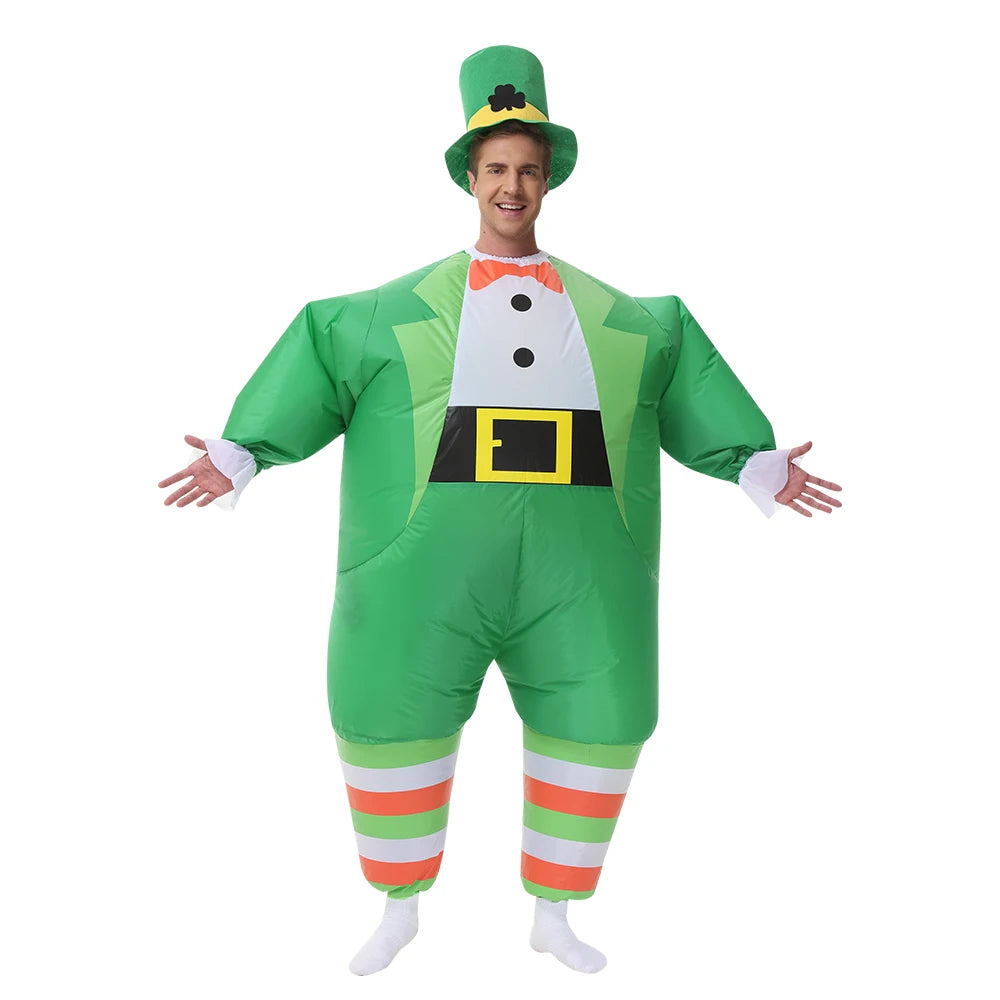 Costume gonflable clown adulte taille 150-195 cm