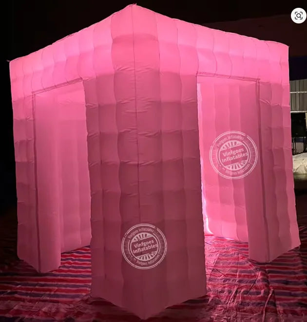 Détail du tissu Oxford de la cabine selfie gonflable