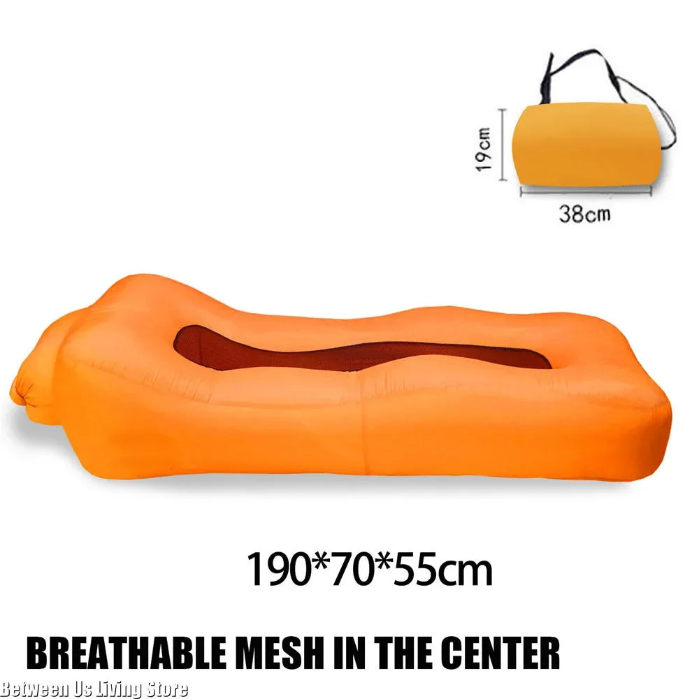 Canapé gonflable disponible en plusieurs coloris