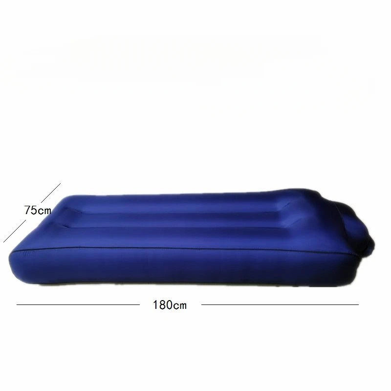 Canapé Gonflable Inclinable Plage Flottant - vue d'utilisation au jardin