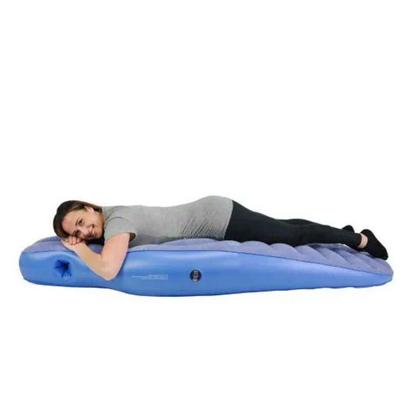 Matelas gonflable maternité coloris marron